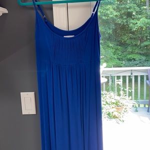 Calvin Klein royal blue maxi dress